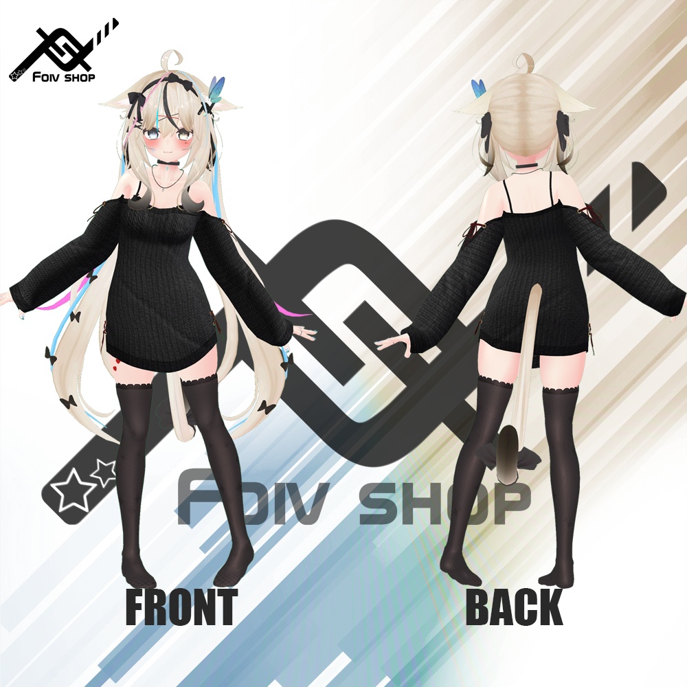 リボンセーター