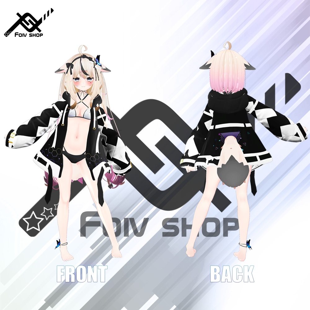 ストラップパーカー