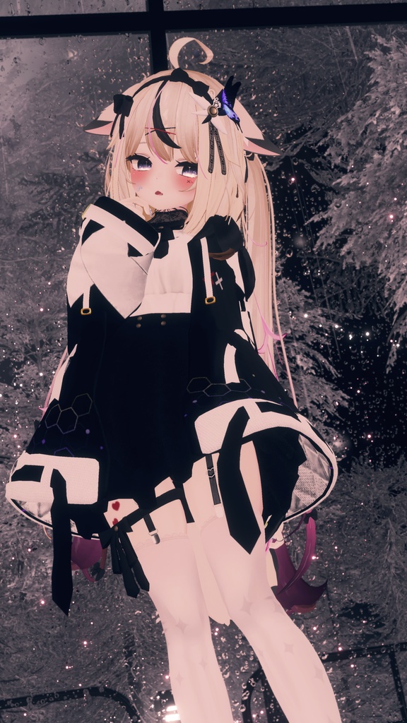 ストラップパーカー