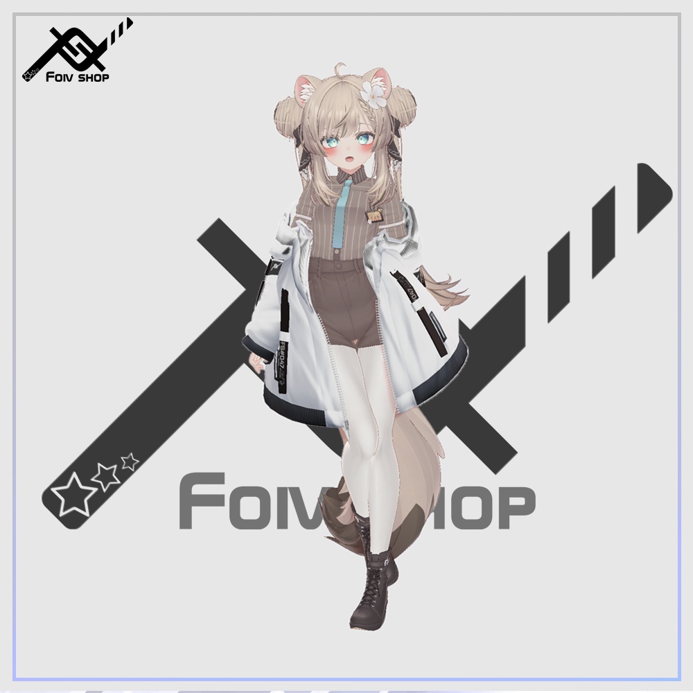 ジッパーパーカー