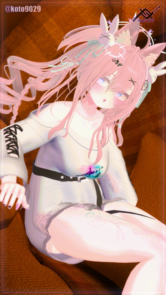 オフショルダーシャツ (Offshoulder Shirt)