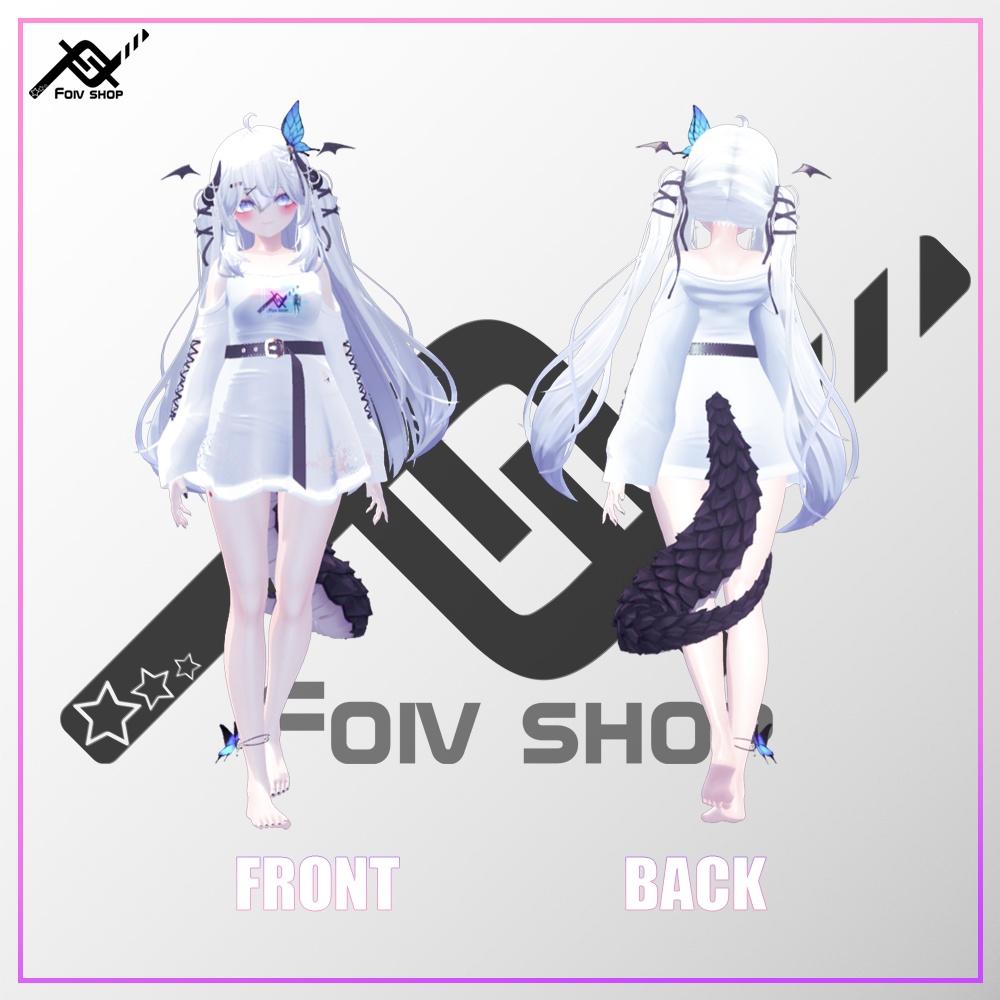 オフショルダーシャツ (Offshoulder Shirt)