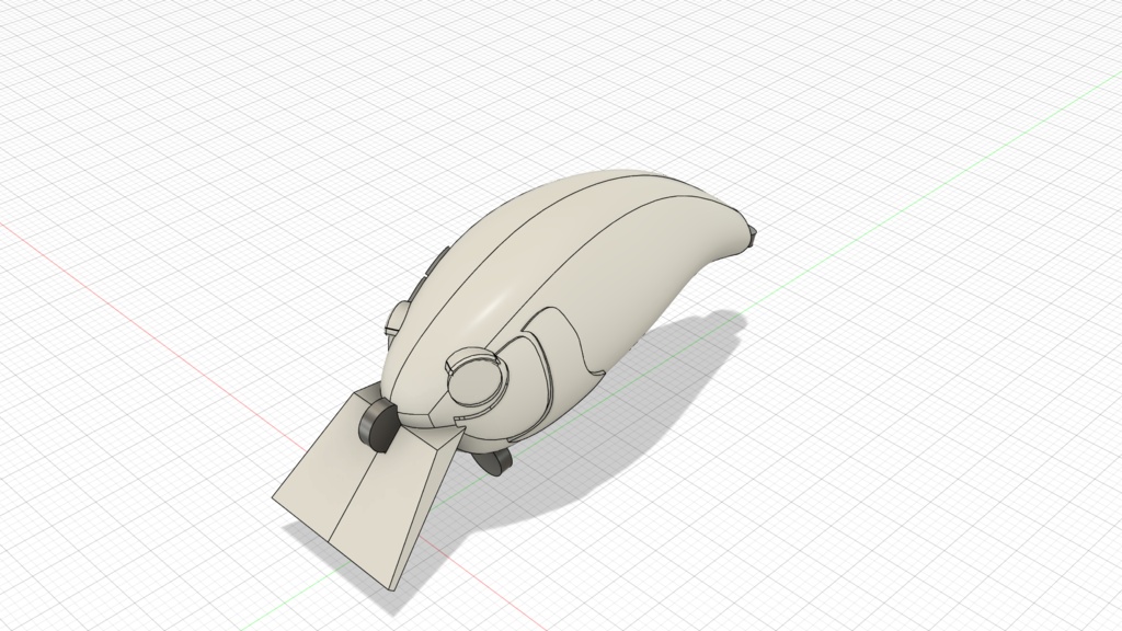 【バス釣り】チェンジャー48SR シャロークランクベイト STLデータ 3Dプリンター ハンドメイド