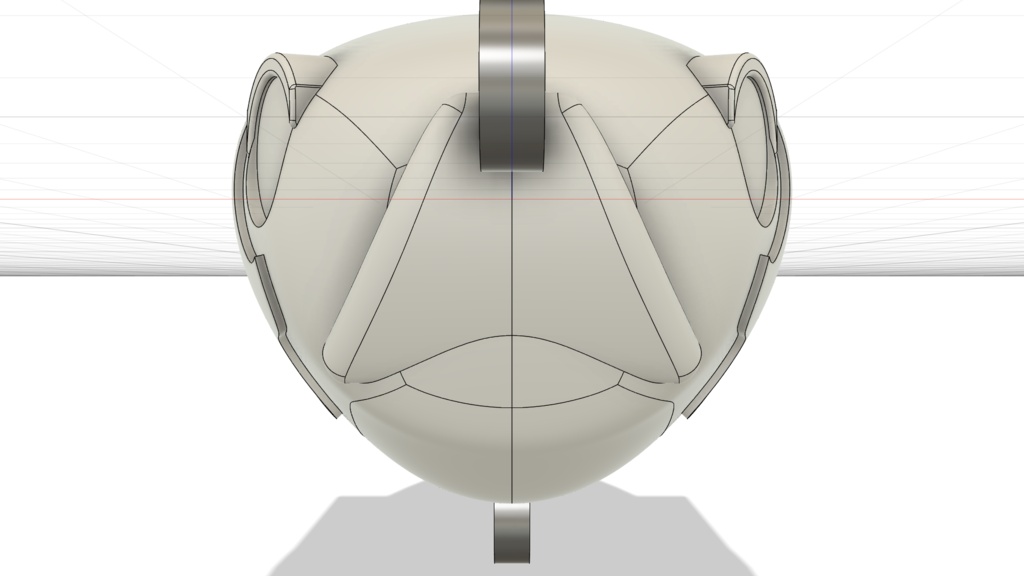 サンドクローラー 【STLデータ】羽根モノルアー100mm / オカッパリ専用設計・自動起き上がり・後方重心(実釣テスト済み)