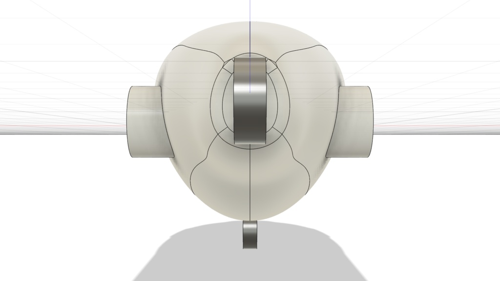 サンドクローラー 【STLデータ】羽根モノルアー100mm / オカッパリ専用設計・自動起き上がり・後方重心(実釣テスト済み)