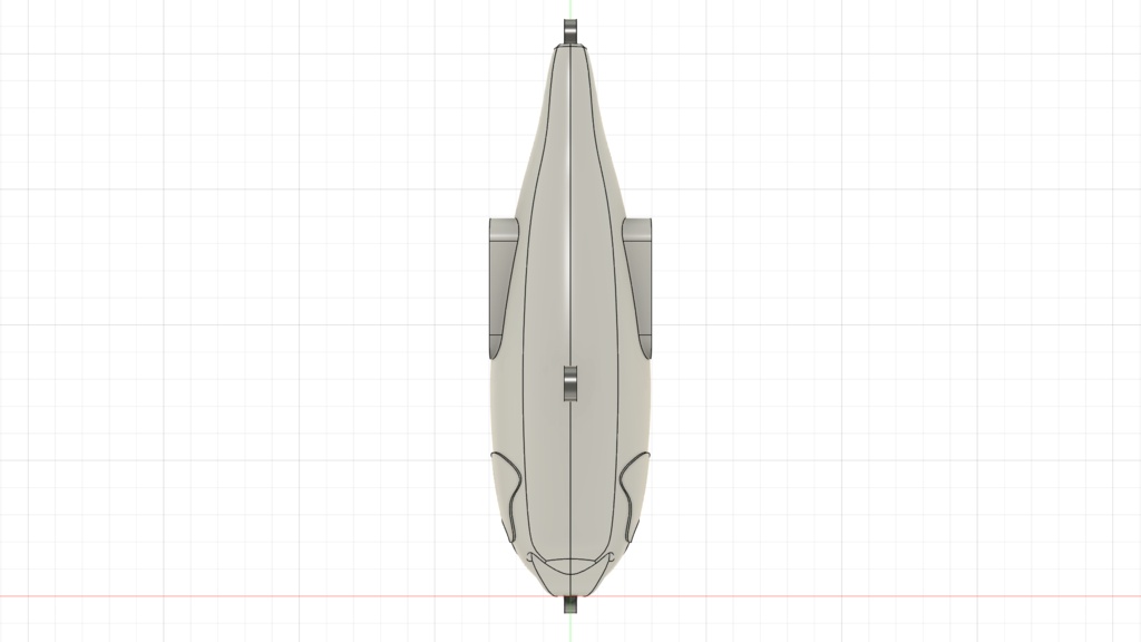 サンドクローラー 【STLデータ】羽根モノルアー100mm / オカッパリ専用設計・自動起き上がり・後方重心(実釣テスト済み)