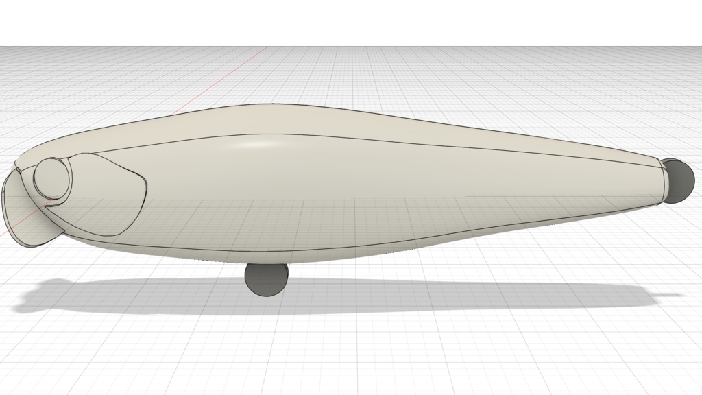 【バス釣り】チュパチュパ60 ペンシルポッパー 3Dプリンター ハンドメイド