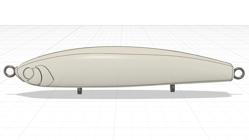 【バス釣り】ディシープロップ110 ダブルスイッシャー 3Dプリンター ハンドメイド
