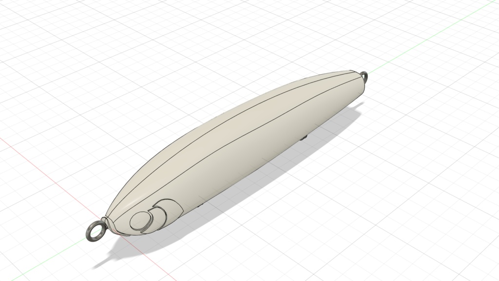 【バス釣り】ディシープロップ110 ダブルスイッシャー 3Dプリンター ハンドメイド