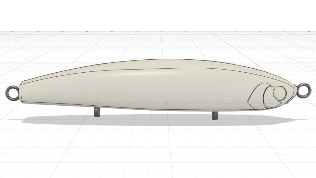 【バス釣り】ディシープロップ110 ダブルスイッシャー 3Dプリンター ハンドメイド