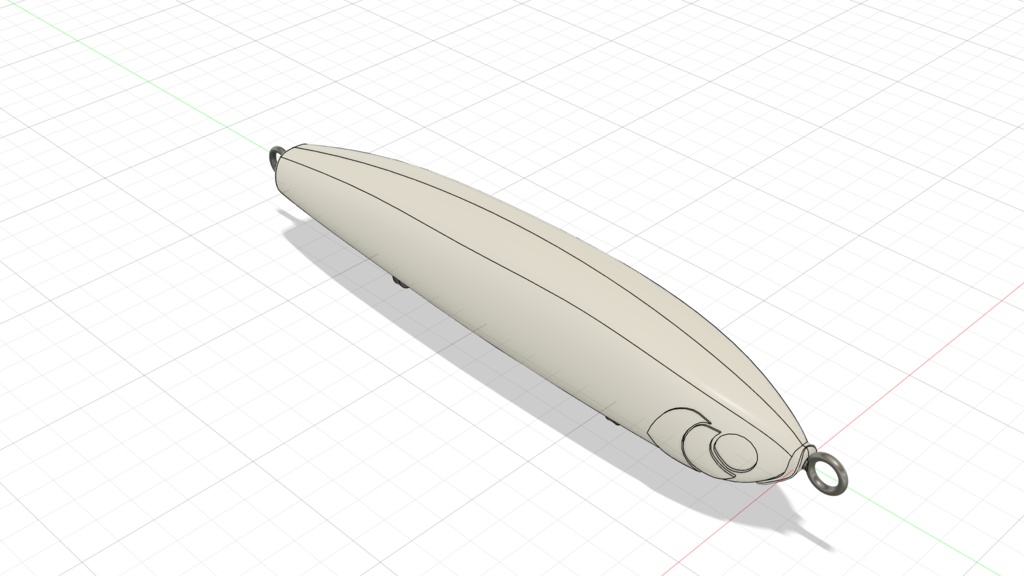 【バス釣り】ディシープロップ110 ダブルスイッシャー 3Dプリンター ハンドメイド
