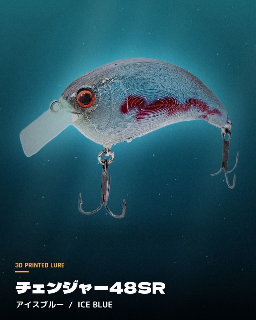 【バス釣り】チェンジャー48 塗装治具 4種セット 3Dプリンター ハンドメイド