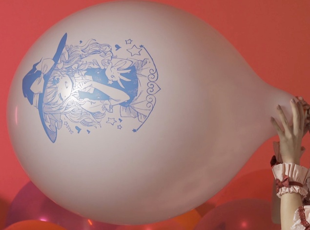 にっこり魔理沙ちゃん風船!