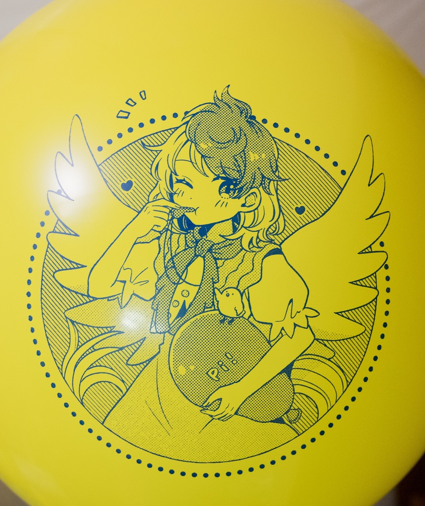 大きな久侘歌ちゃん風船