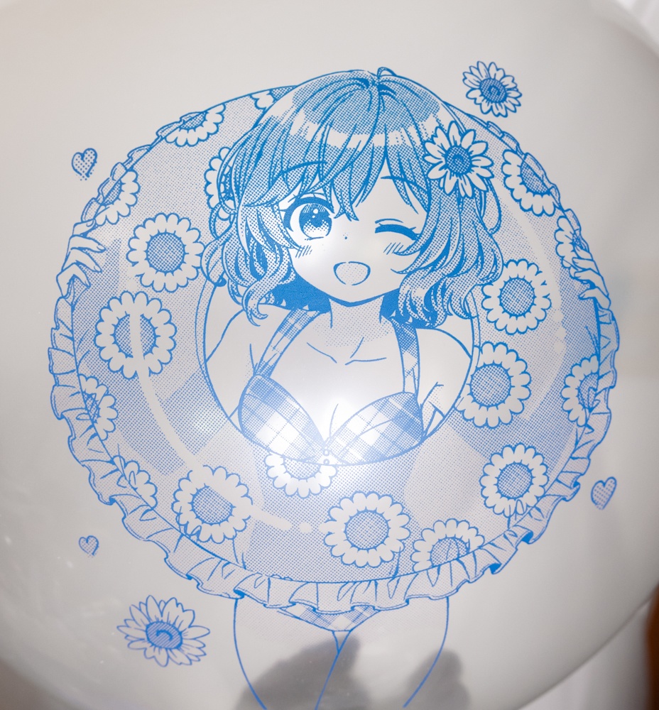 水着の大きな幽香ちゃん風船