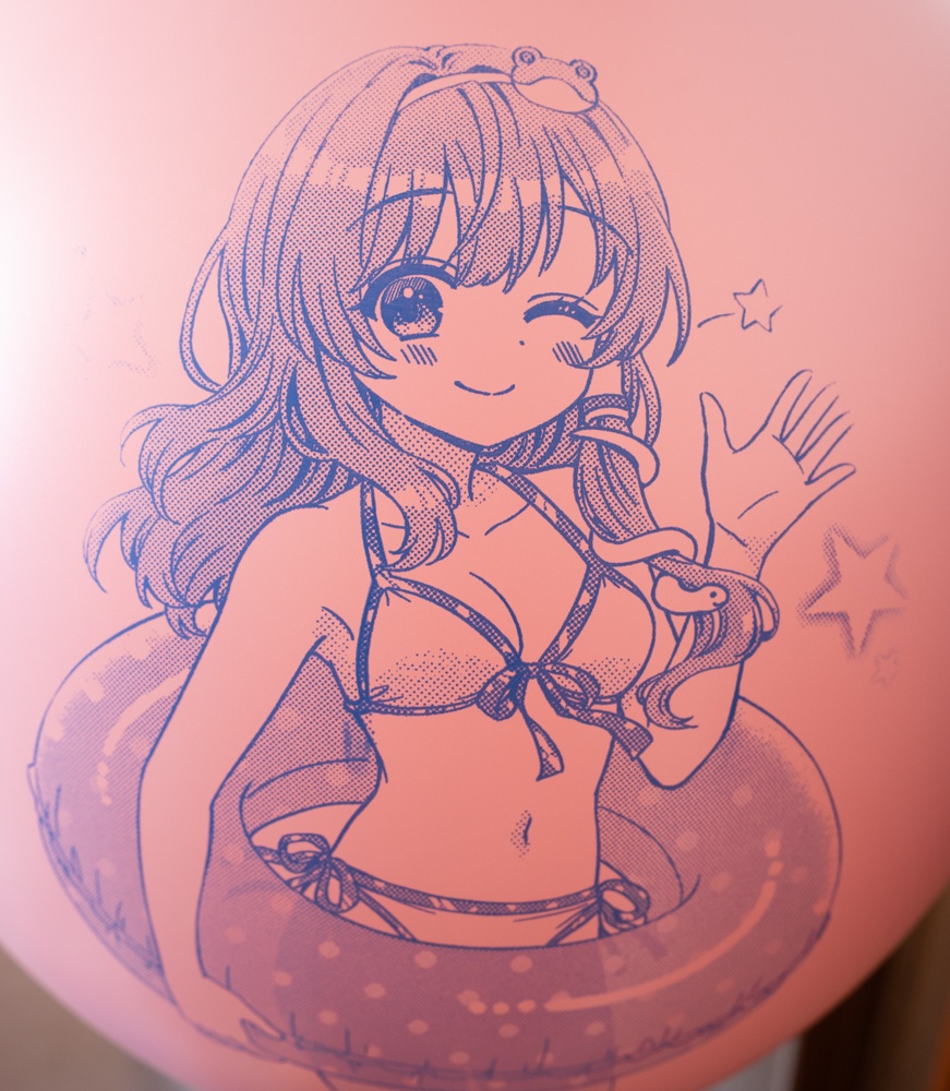 水着の大きな早苗さん風船