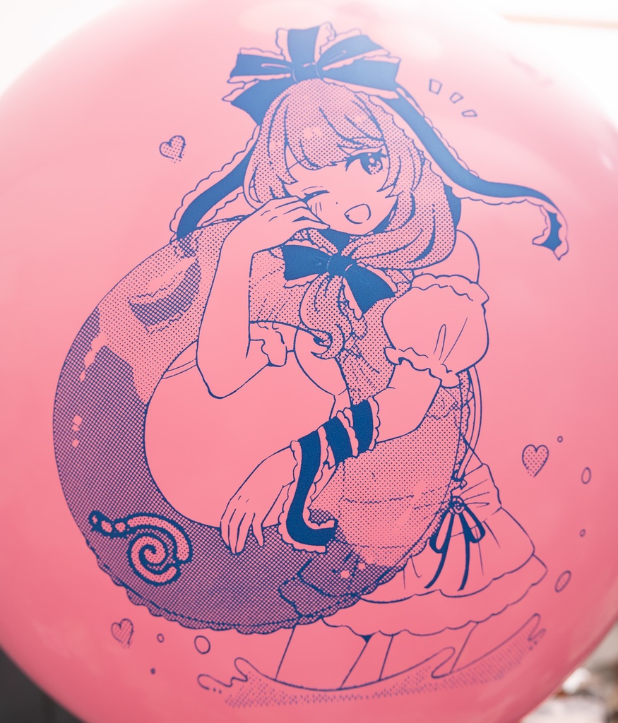 水着の大きな雛ちゃん風船
