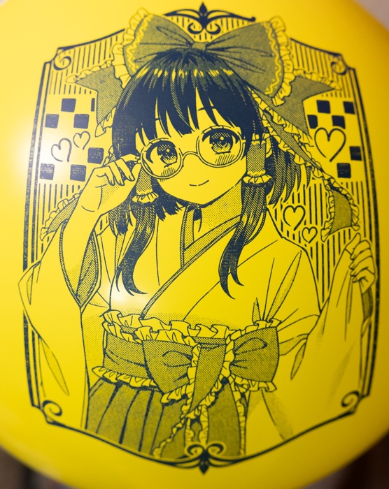 レトロ御洒落な霊夢さん風船