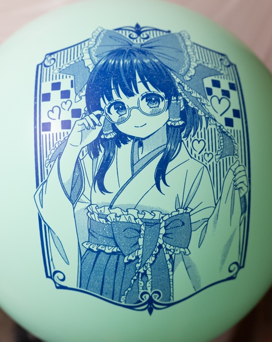 レトロ御洒落な霊夢さん風船