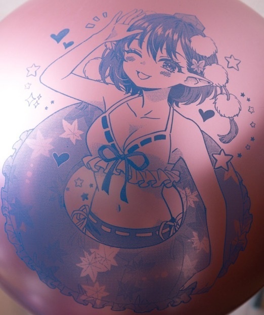 水着のあややのおおきなふうせん