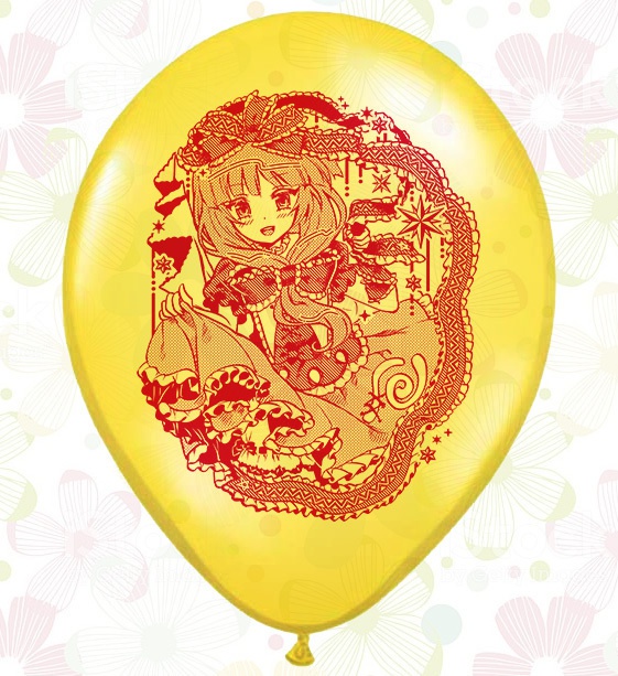 雛ちゃん風船+おまけイラスト付き!