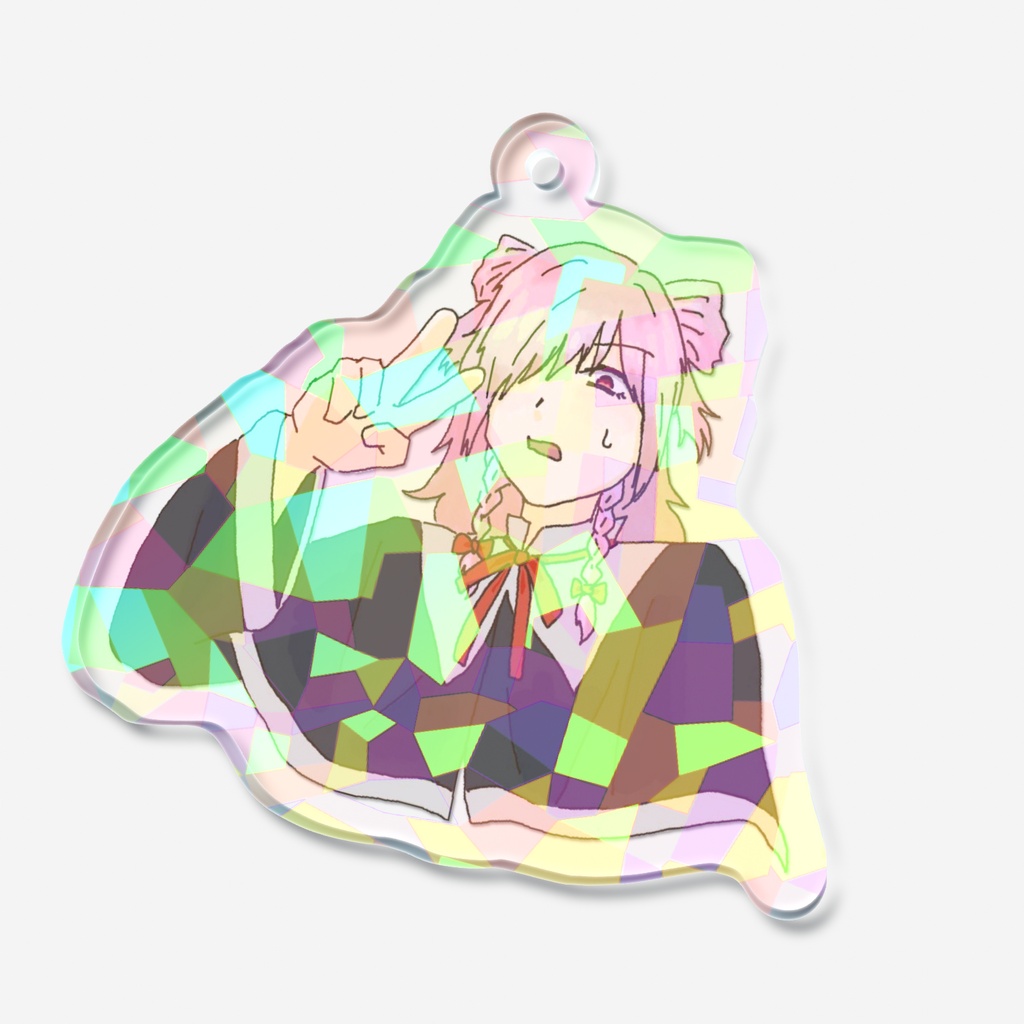 ホログラムアゼリアアクキー