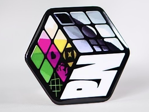 (るびこ)ロゴ缶バッジ