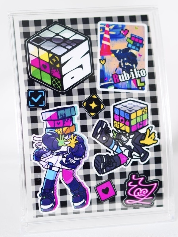 (るびこ)マルチステッカー