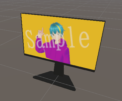 【無料DL/Free Download】モニター　3Dモデル