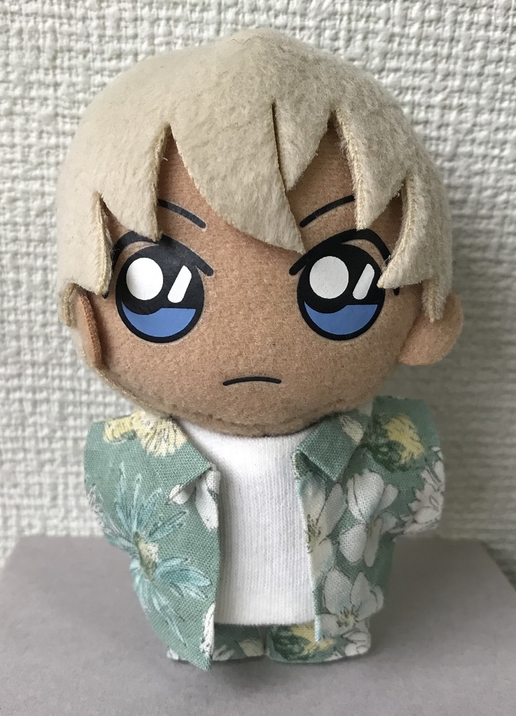 ★送料込み★【10cmぬい用】ボタニカル柄/春夏/セットアップ