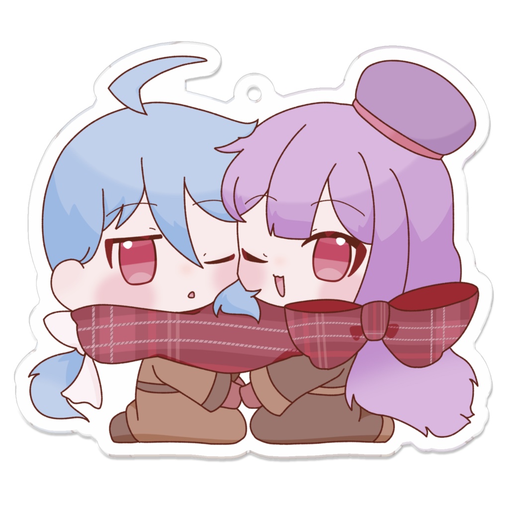 くろのまマフラーアクキー