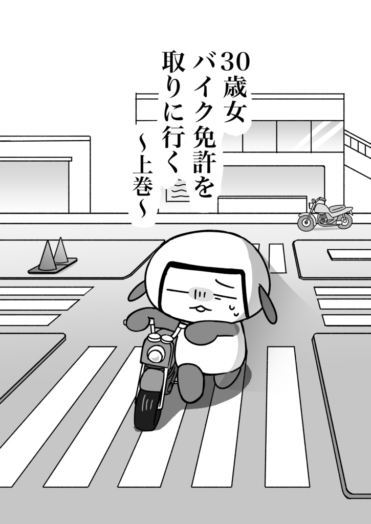 30歳女バイク免許を取りに行く〜上巻