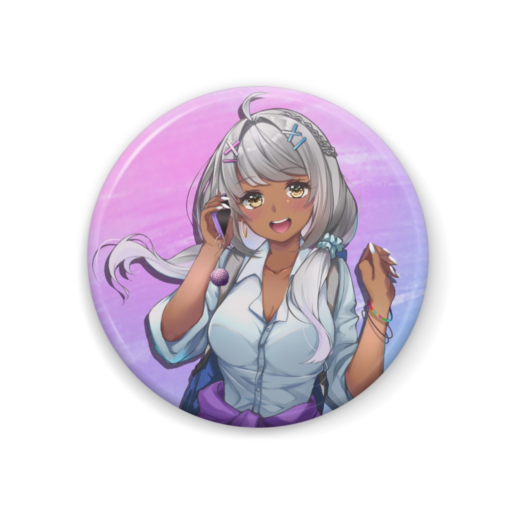 やづき缶バッジ