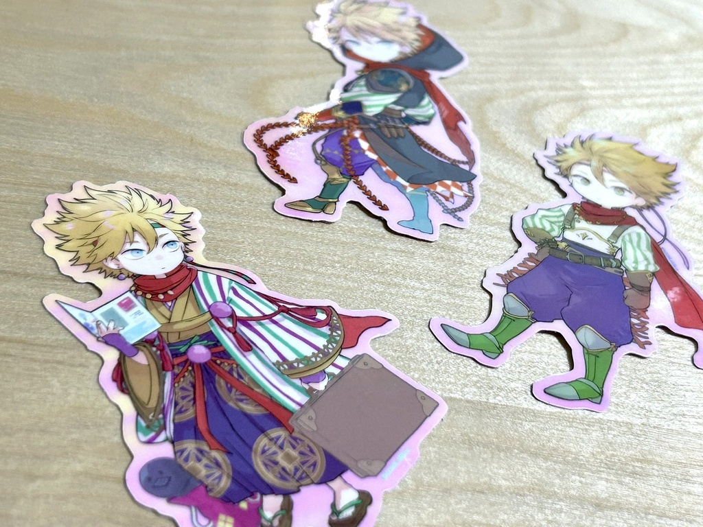 ヨハン ステッカー(5種)