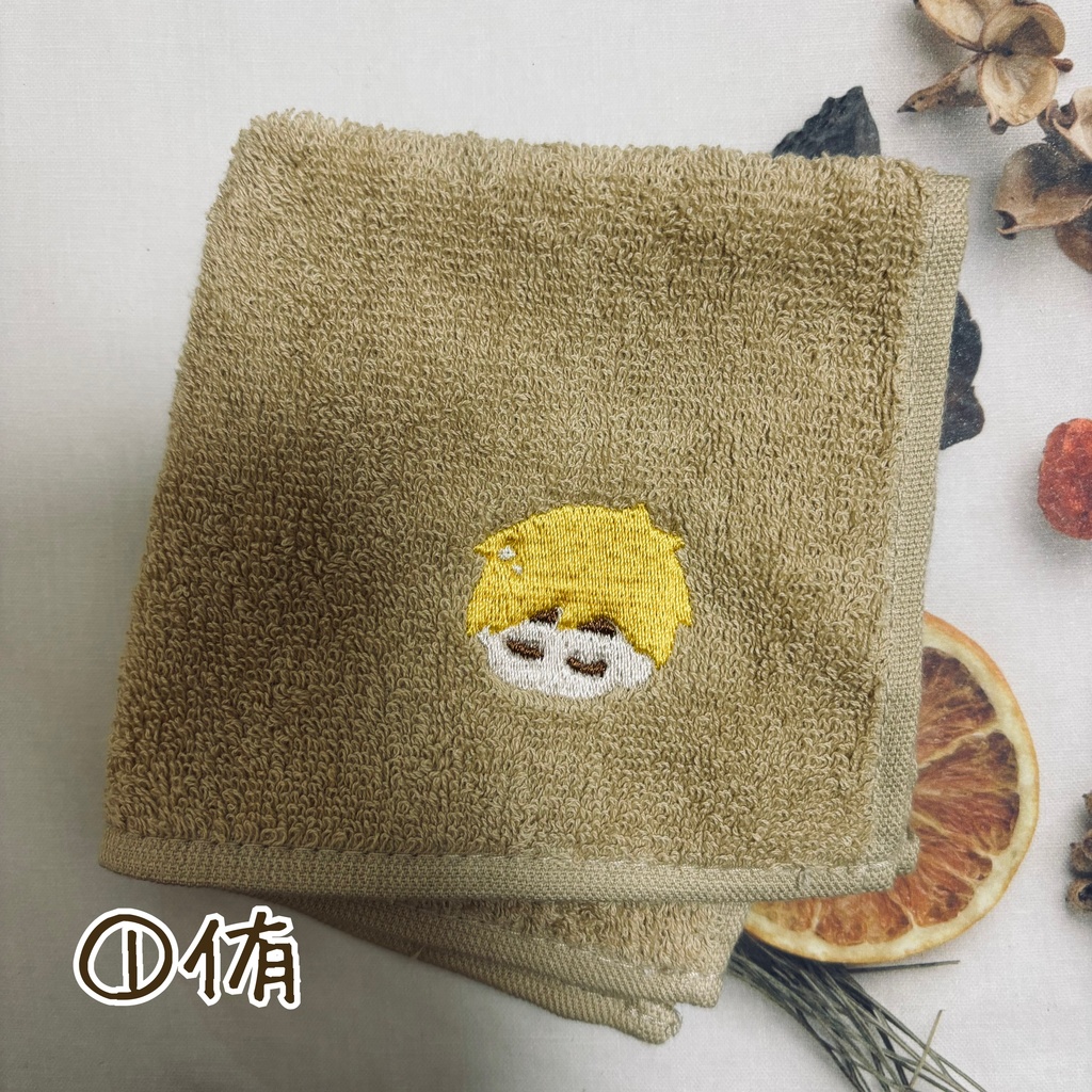 刺繍ハンカチ 稲荷崎