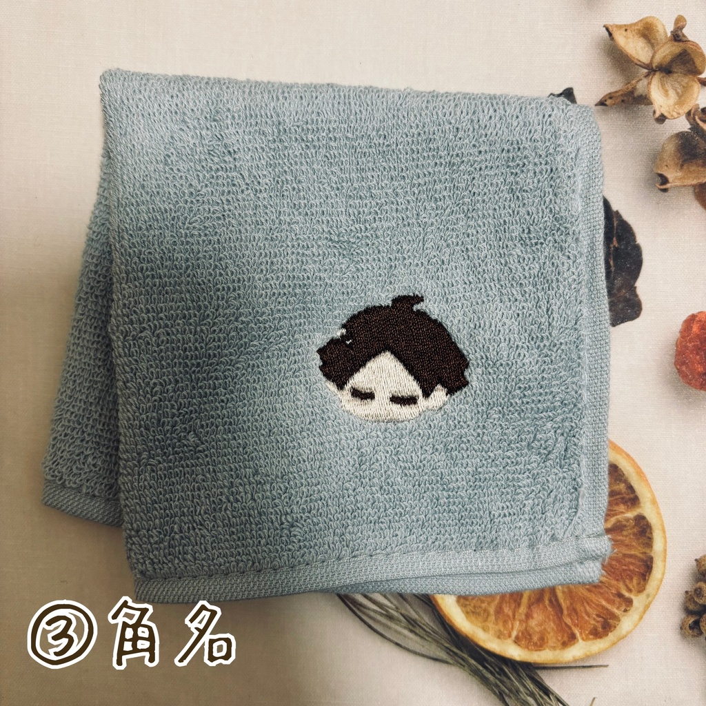 刺繍ハンカチ 稲荷崎