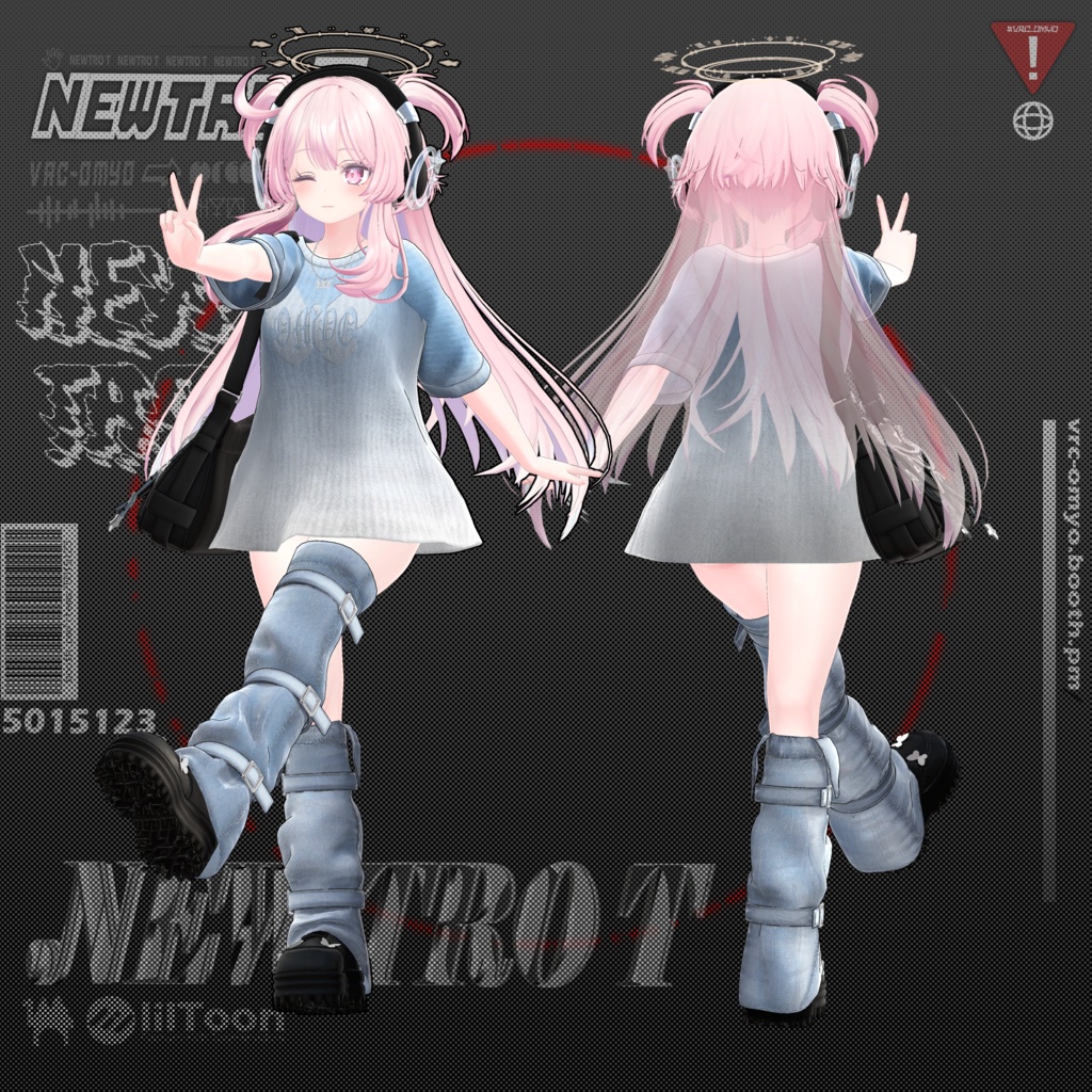 【★5アバター対応】 NEWTRO T