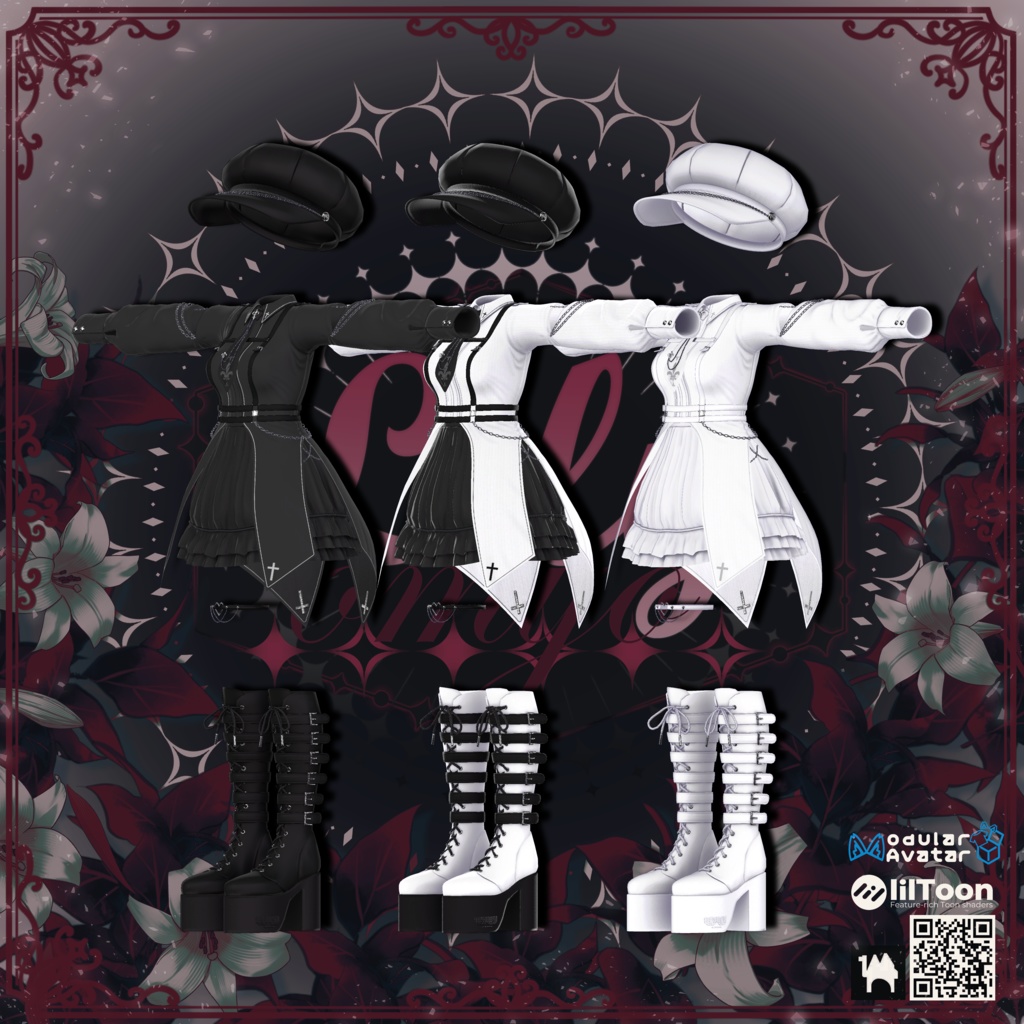 【50% セール】【5アバター対応】⚜️𝓛𝓲𝓵𝔂⚜️