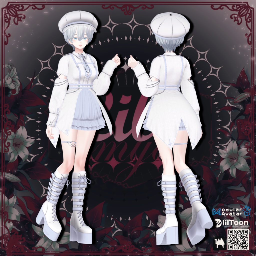 5アバター対応】⚜️𝓛𝓲𝓵𝔂⚜️ - omyo - BOOTH