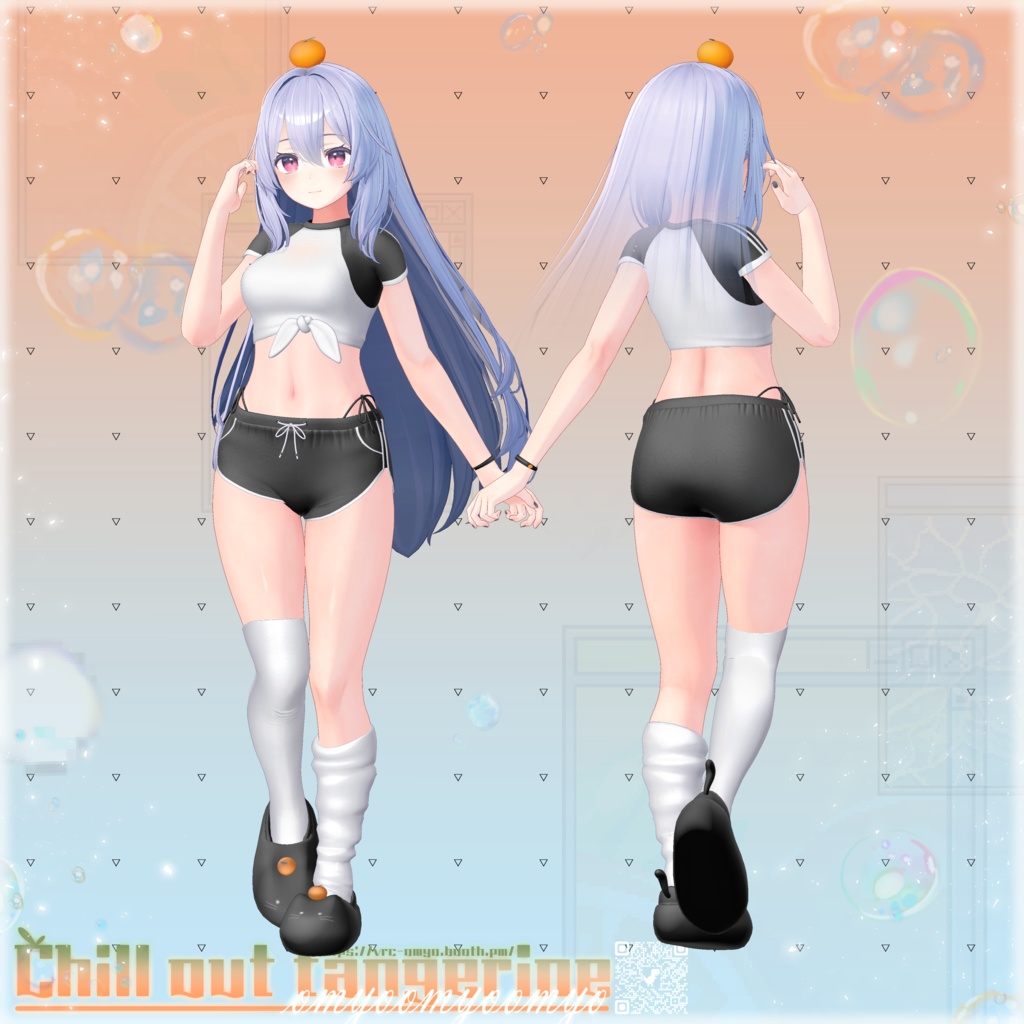 【50% セール】【6アバター対応】🍊𝓒𝓱𝓲𝓵𝓵 𝓸𝓾𝓽 𝓽𝓪𝓷𝓰𝓮𝓻𝓲𝓷𝓮🍊