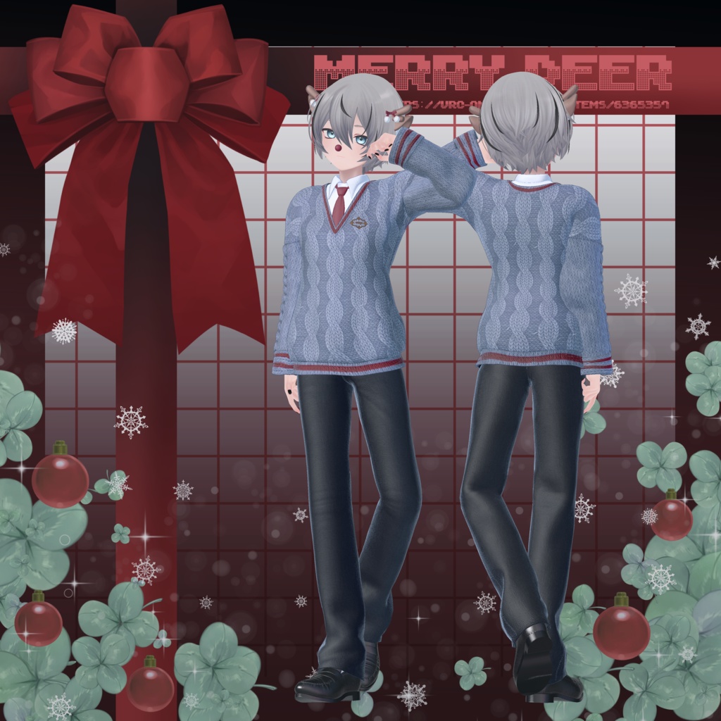 【12アバター対応】🎄𝓜𝓮𝓻𝓻𝔂 𝓓𝓮𝓮𝓻🎄