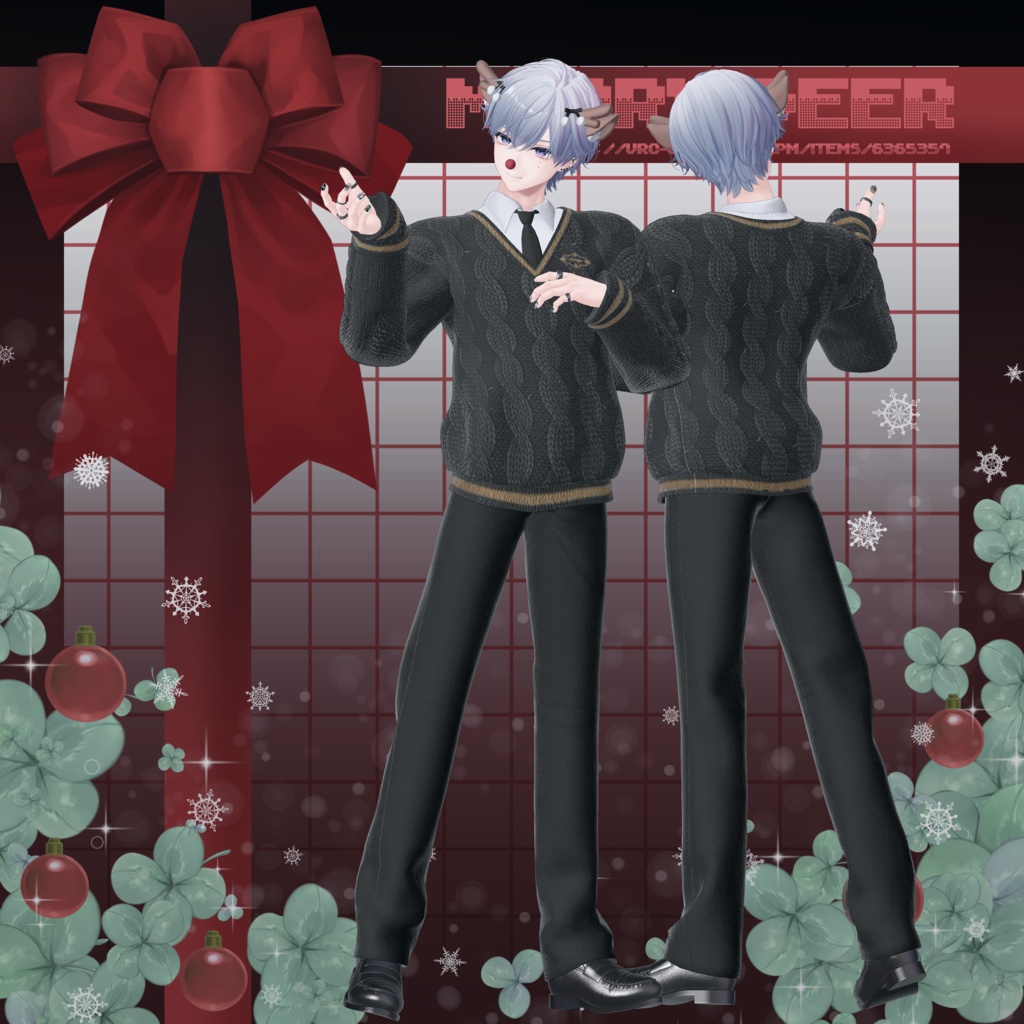 【12アバター対応】🎄𝓜𝓮𝓻𝓻𝔂 𝓓𝓮𝓮𝓻🎄