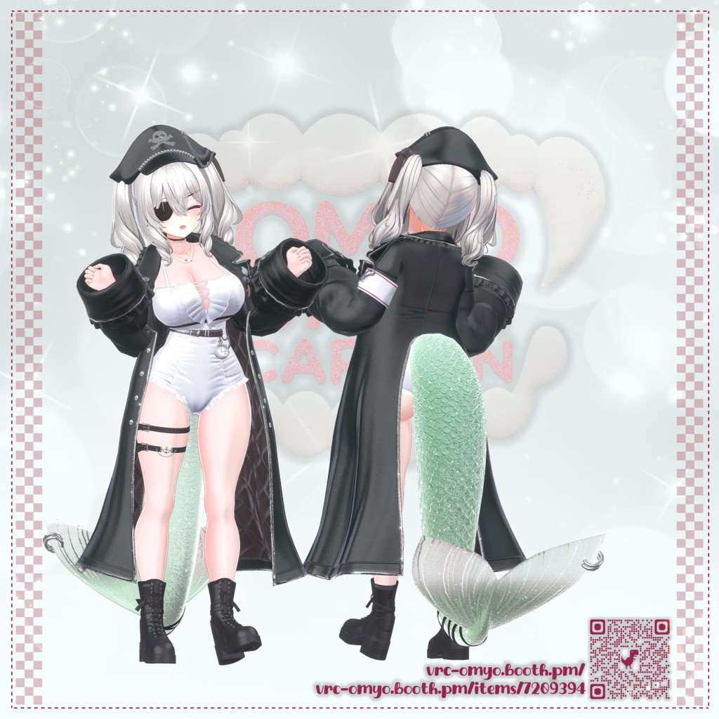 【10アバター対応】 ❤️☠️ SirenCaptain ☠️❤️