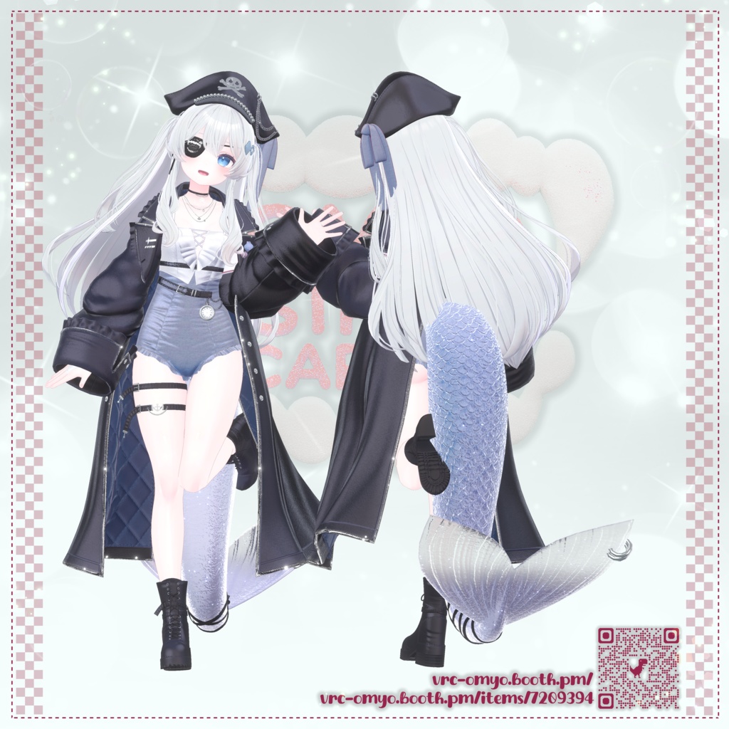 【10アバター対応】 ❤️☠️ SirenCaptain ☠️❤️