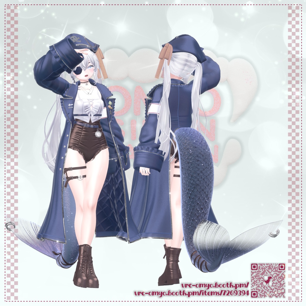 【10アバター対応】 ❤️☠️ SirenCaptain ☠️❤️