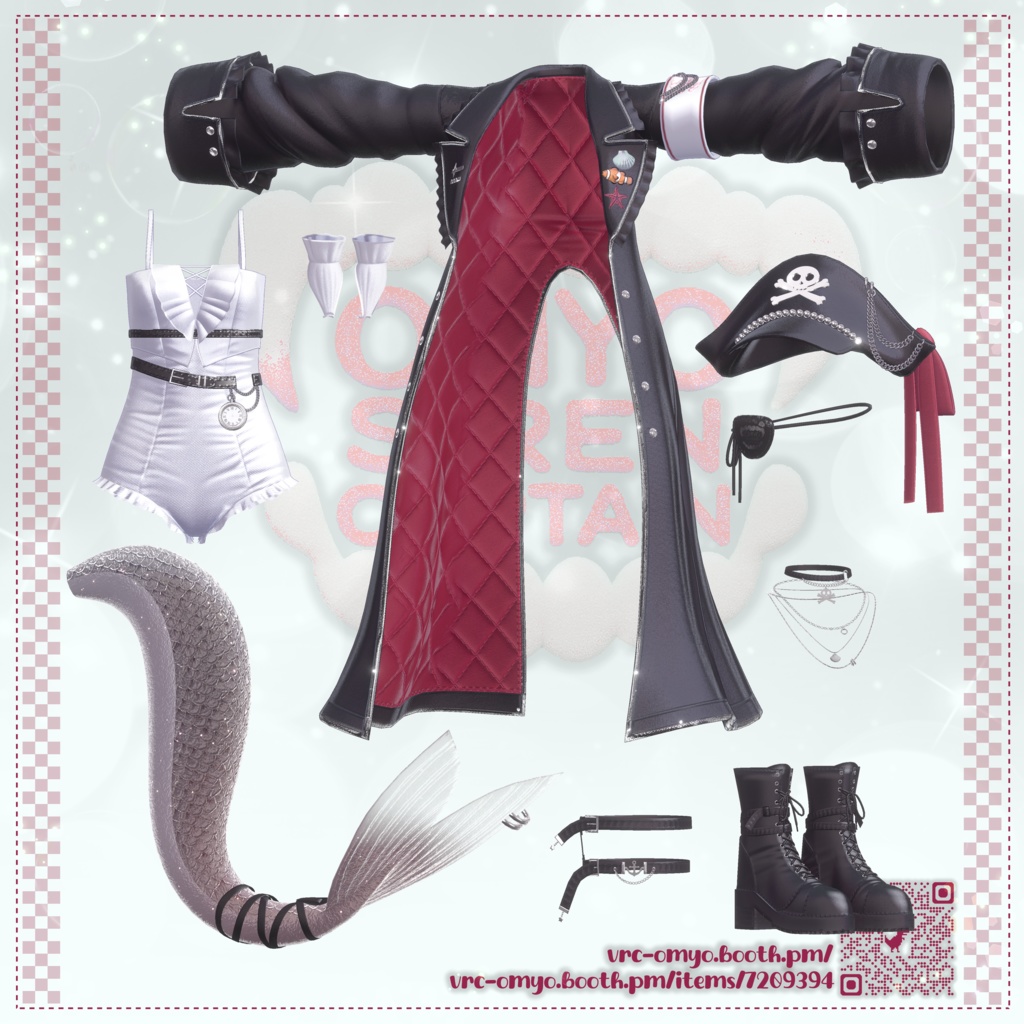 【10アバター対応】 ❤️☠️ SirenCaptain ☠️❤️