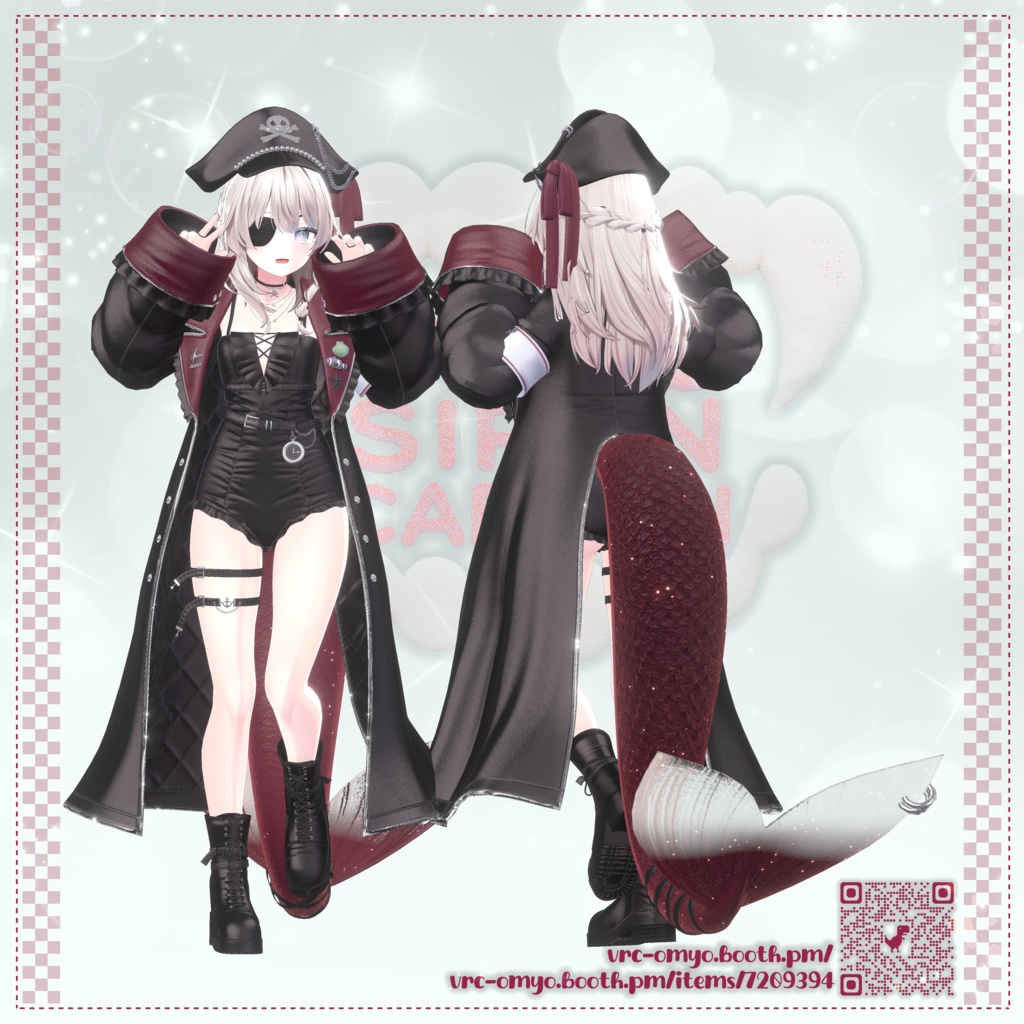 【10アバター対応】 ❤️☠️ SirenCaptain ☠️❤️