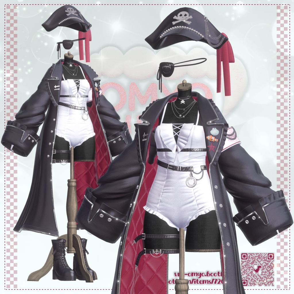 【10アバター対応】 ❤️☠️ SirenCaptain ☠️❤️