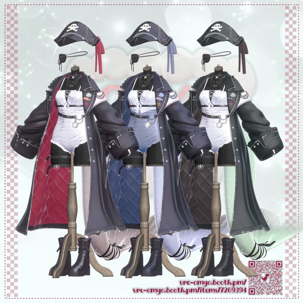 【10アバター対応】 ❤️☠️ SirenCaptain ☠️❤️