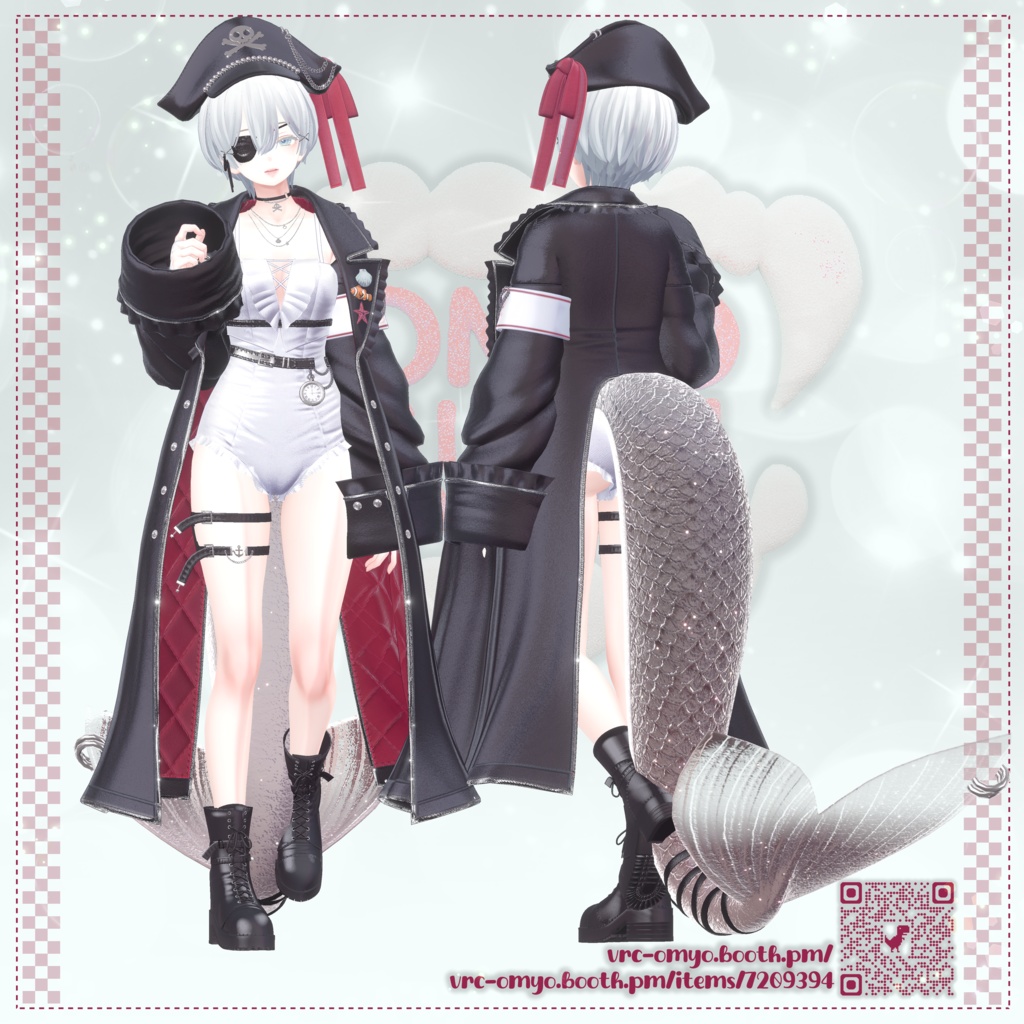 【10アバター対応】 ❤️☠️ SirenCaptain ☠️❤️